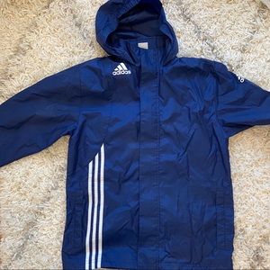 Adidas Vintage Navy Windbreaker